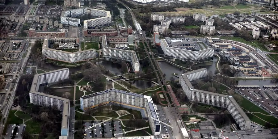 Bijlmermeer-Amsterdam Grow in the South and South-East