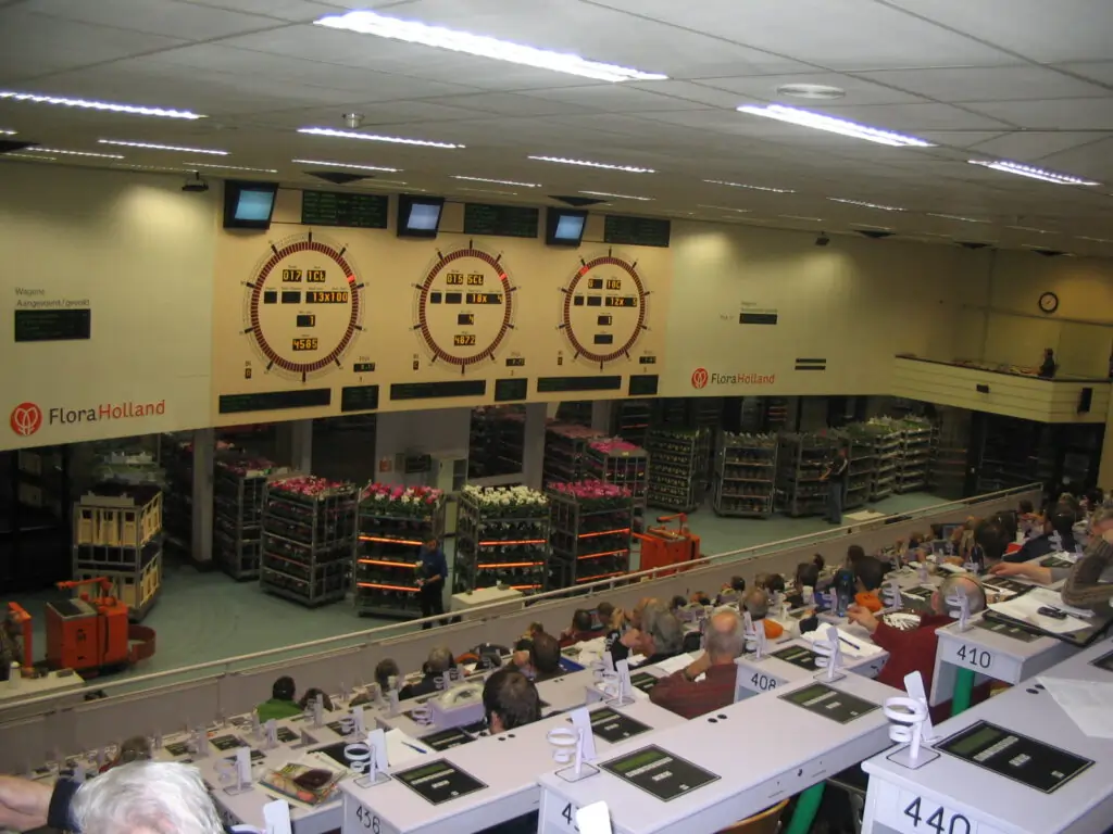 The Famous Flower Auction Clock - FloraHolland