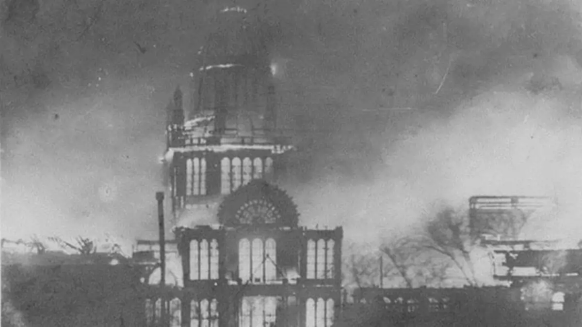 Palace of Volksvlijt - Great Fire of 1929