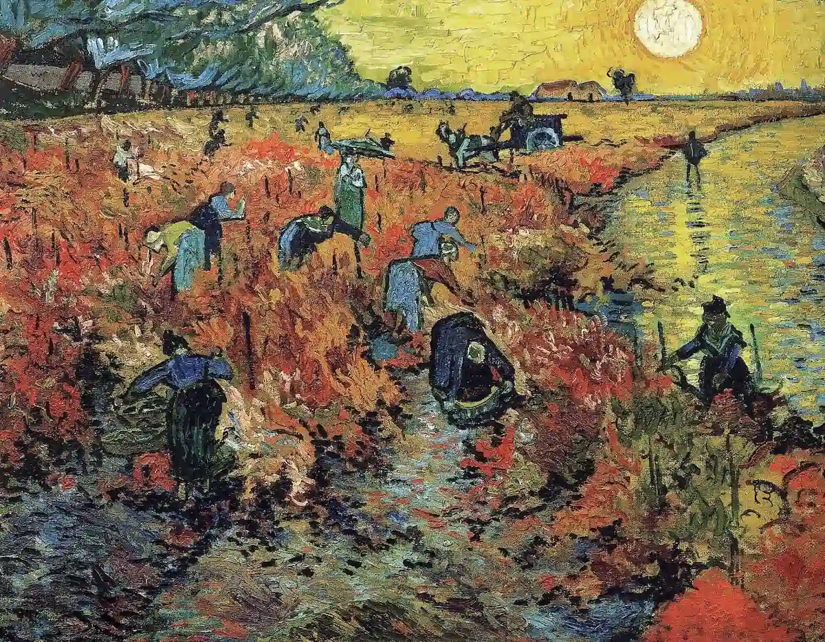 Vincent Van Gogh - The Red Vineyard