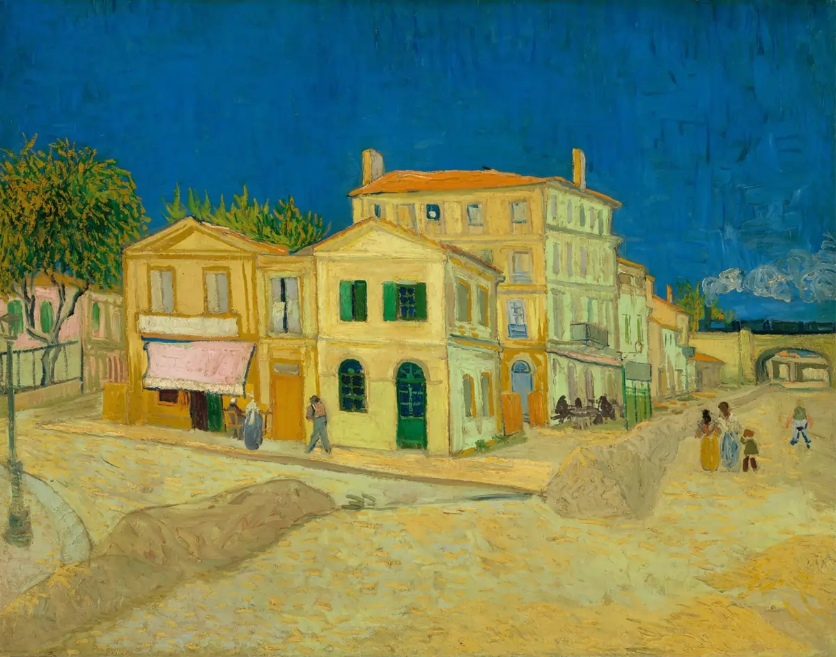 Vincent Van Gogh-The Yellow House