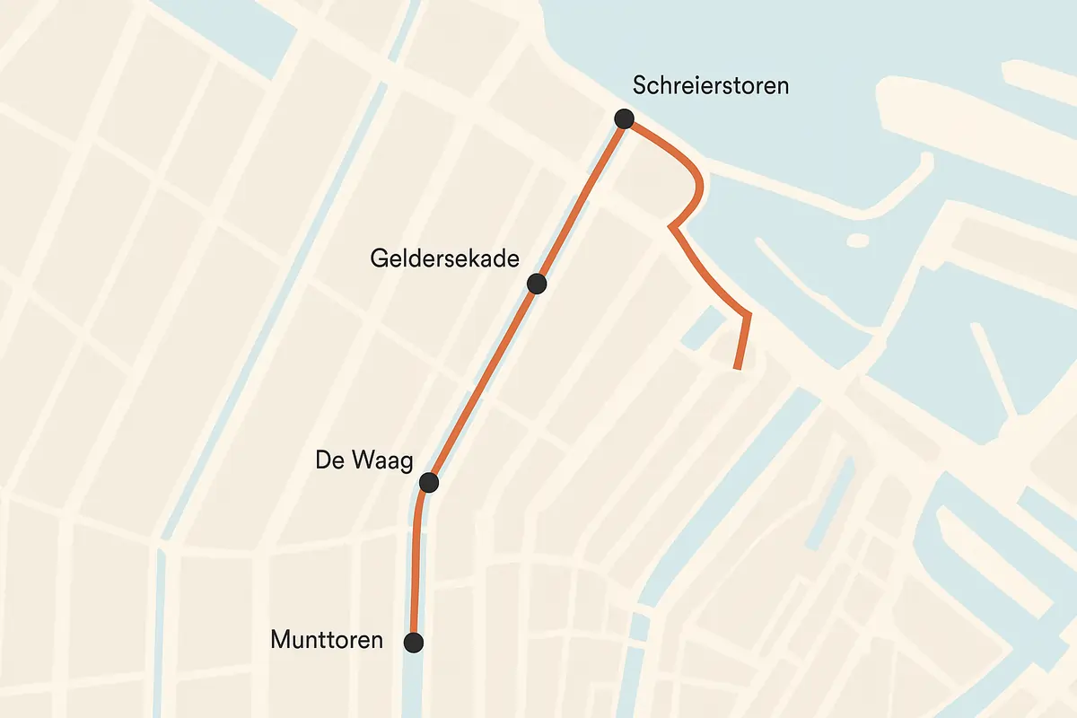 Medieval Amsterdam Expansion Map