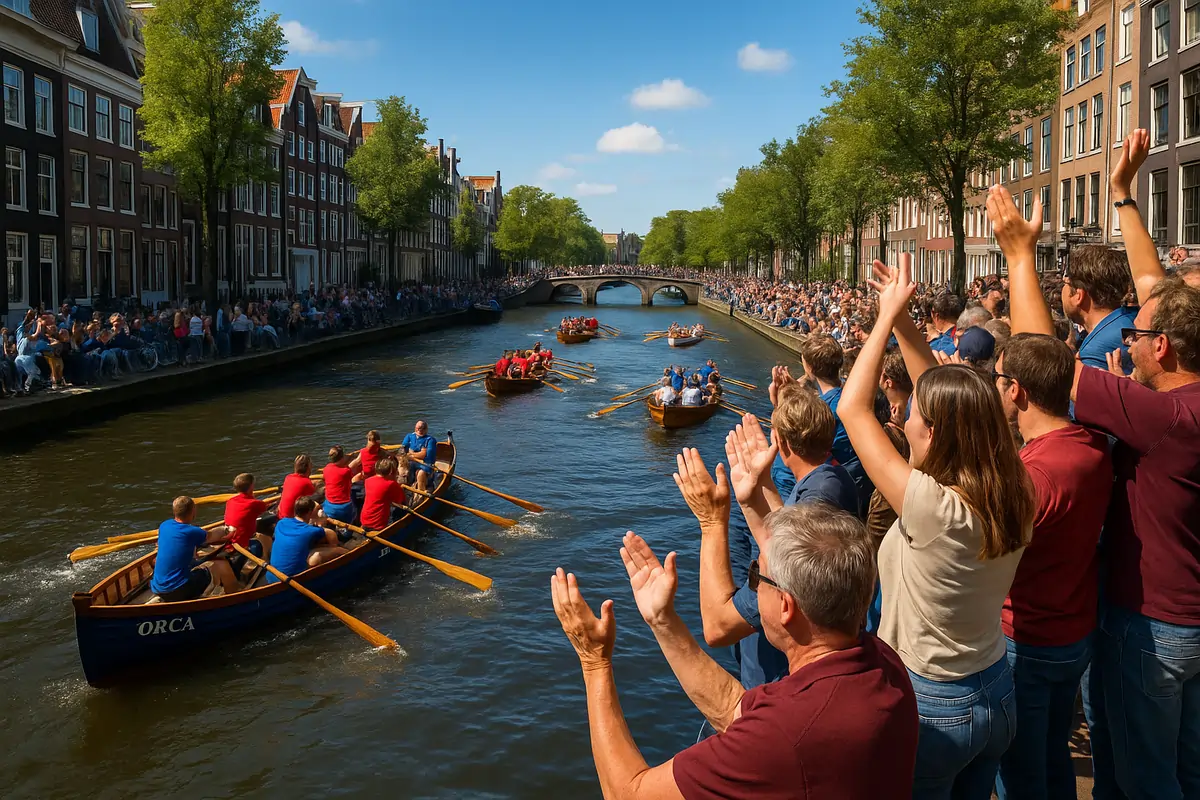 Amsterdam Canal Race-Best places to watch