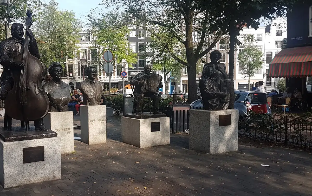 Johnny Jordaanplein-Walking Route End