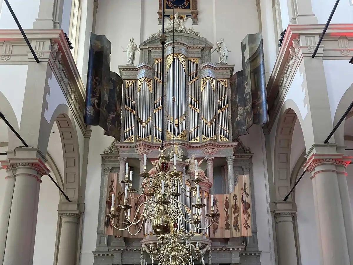 Main organ from 1686 of the Westerkerk