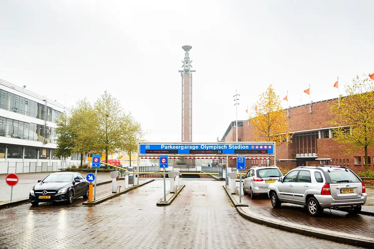 P+R Location Olympisch Stadion