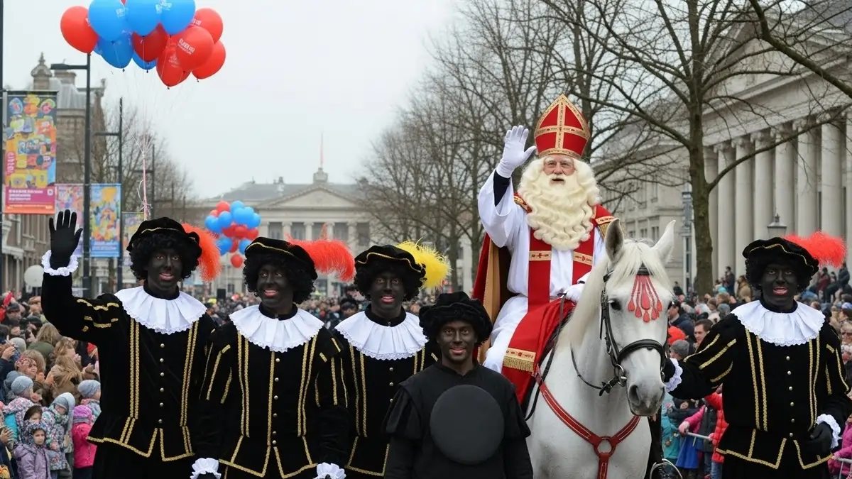 Sinterklaas arrives in Amsterdam Sinterklaas arrives in Amsterdam