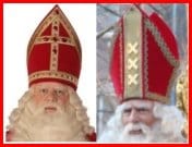 The mitres of Sinterklaas