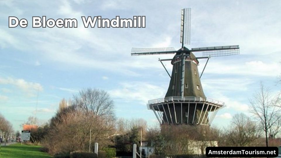 De Bloem Windmill in Amsterdam