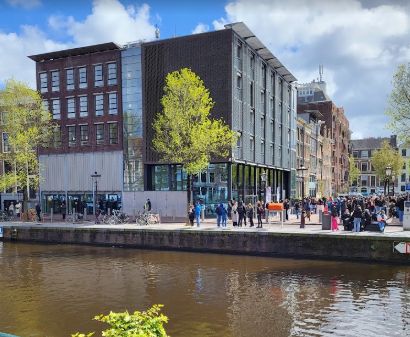 Anne Frank House Canal View