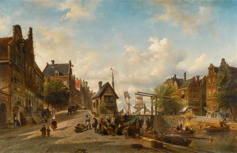 Brouwersgracht Painting