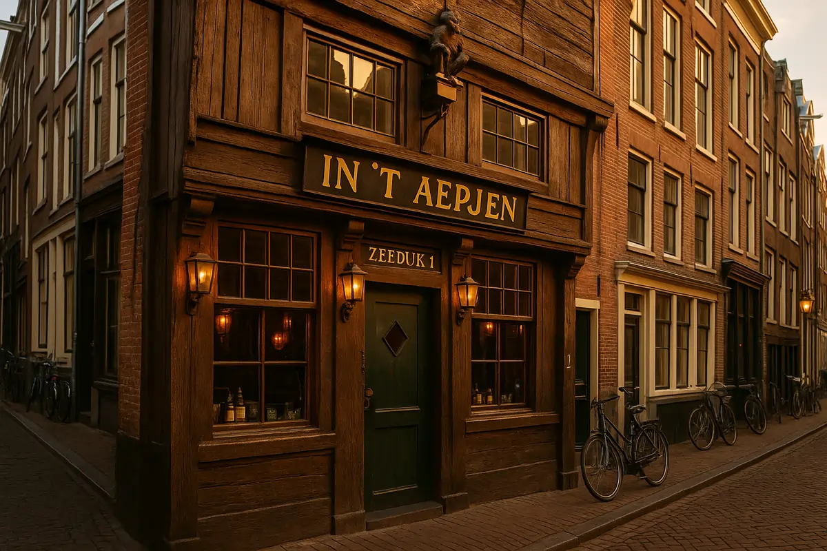 In ’t Aepjen Amsterdam – Historic Wooden-House Pub on Zeedijk