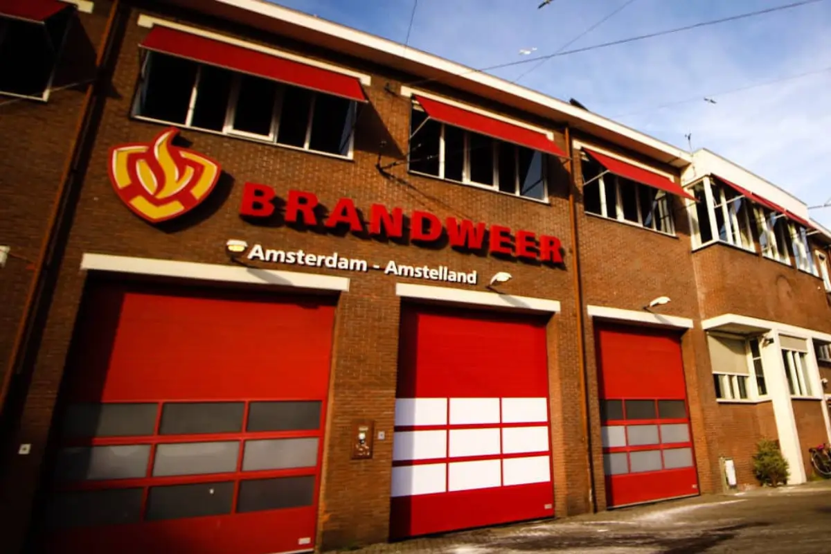 Fire Department in Amsterdam