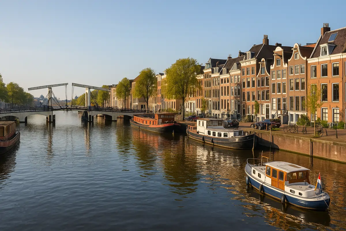 The Amstel River-Amsterdam