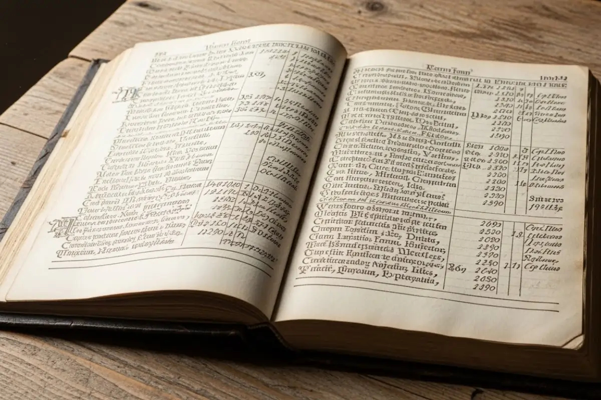 The Oldest Account Book in Amsterdam