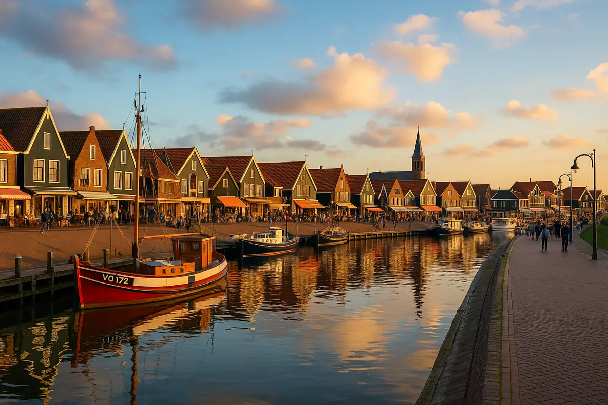Volendam Harbour Amsterdam