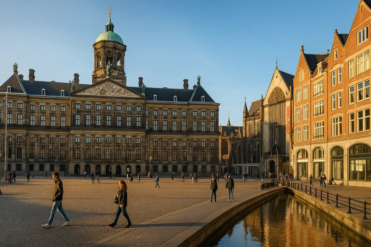 Old City Centre of Amsterdam