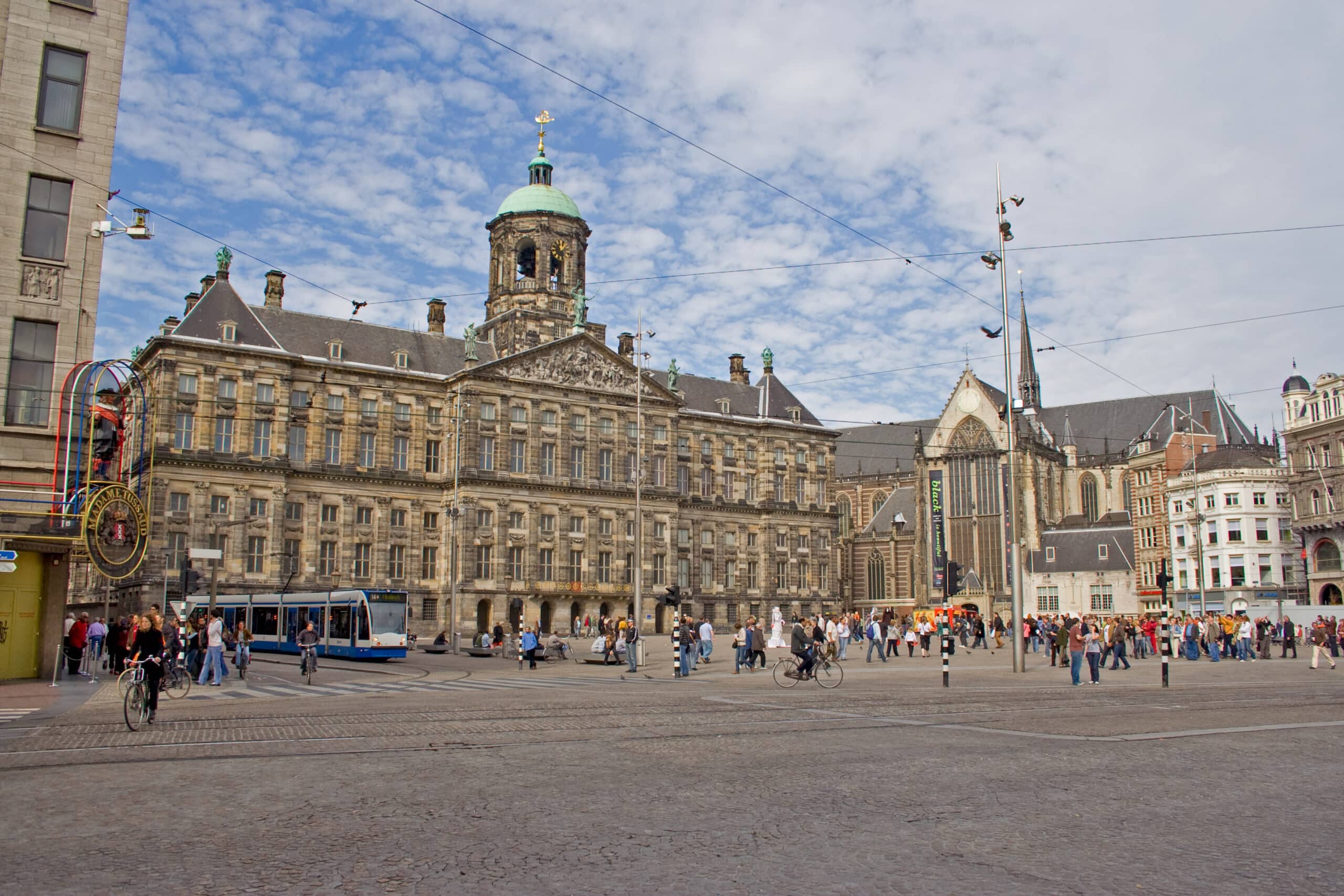 The Dam Square Amsterdam